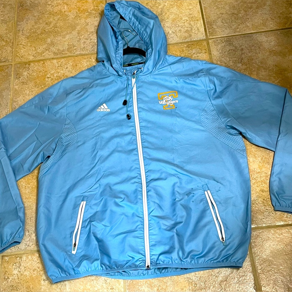 VTG Lady Vols Adidas CLIMAPROOF adizero Windbreaker Jacket
